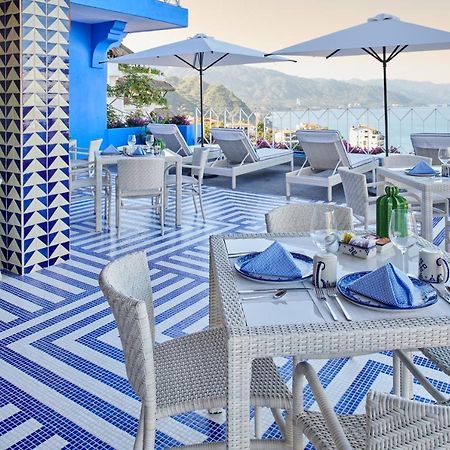 פוארטו ואלארטה Hotel Luxury Patio Azul (Adults Only) מראה חיצוני תמונה The rooftop bar at the hotel