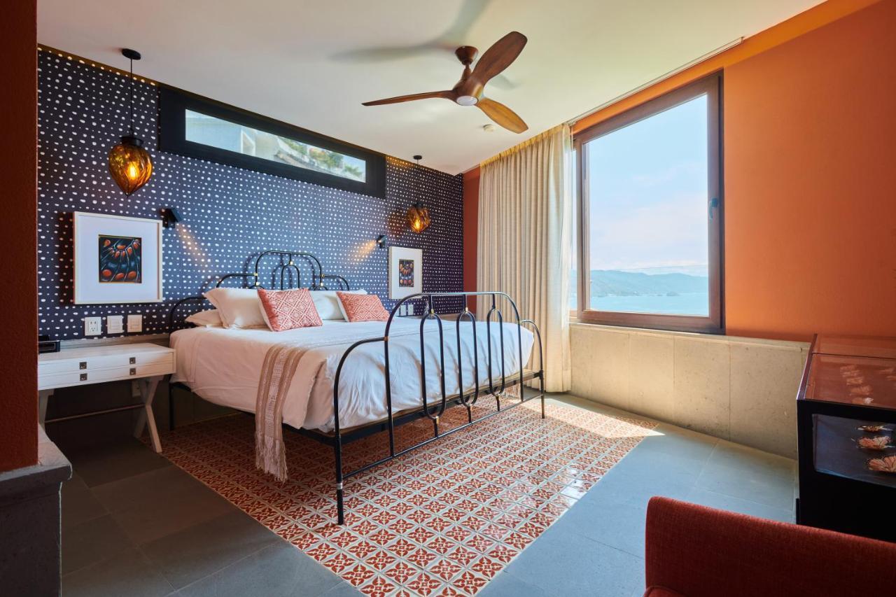 פוארטו ואלארטה Hotel Luxury Patio Azul (Adults Only) מראה חיצוני תמונה A bedroom at the hotel