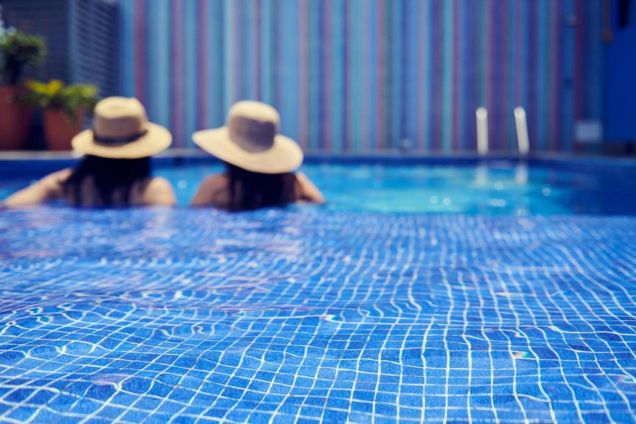 פוארטו ואלארטה Hotel Luxury Patio Azul (Adults Only) מראה חיצוני תמונה Swimming pool