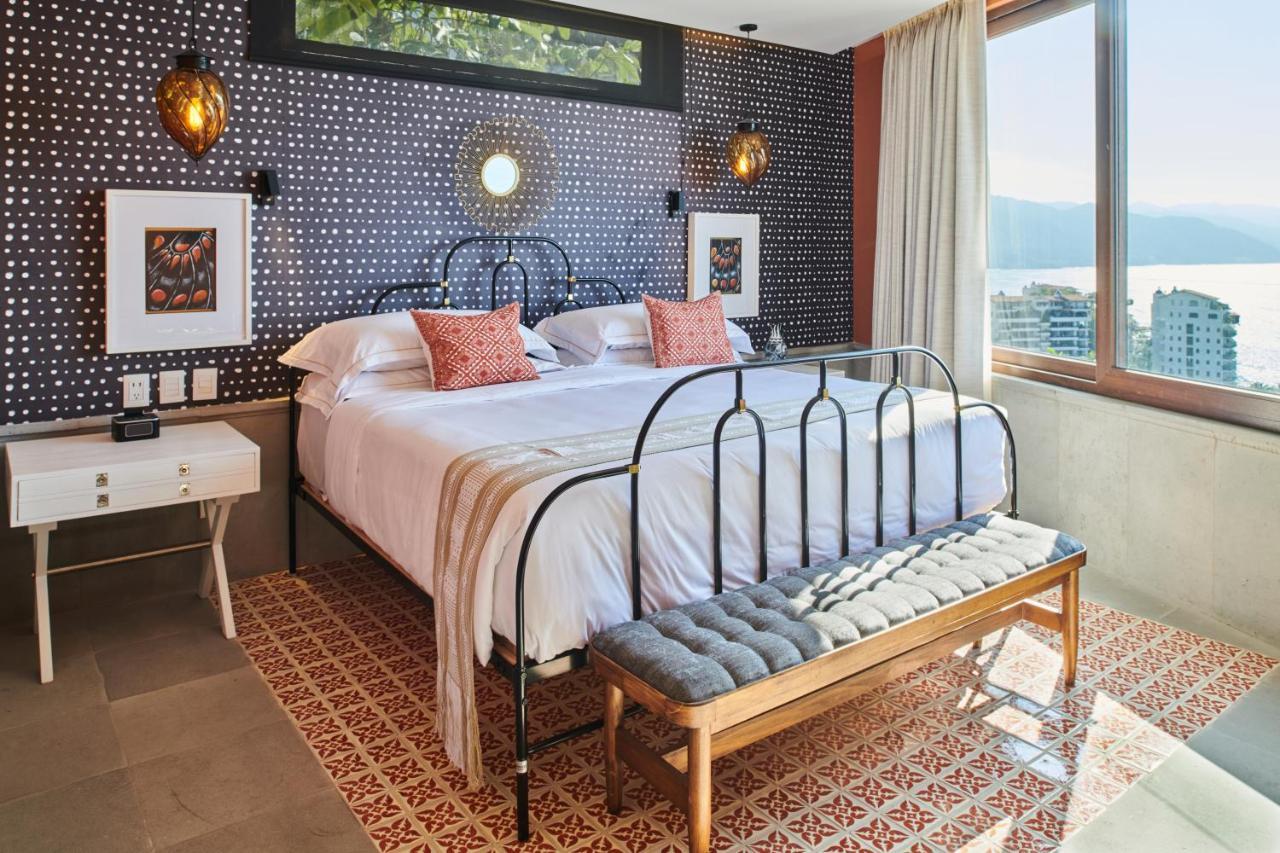 פוארטו ואלארטה Hotel Luxury Patio Azul (Adults Only) מראה חיצוני תמונה A bedroom at the hotel